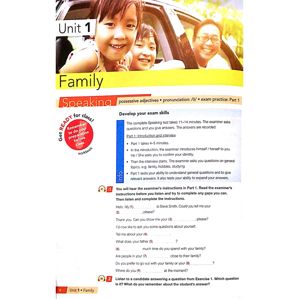 Sách - Get Ready For IELTS (Student's Book) Pre-intermediate (IELTS Band 3.5-4.5)