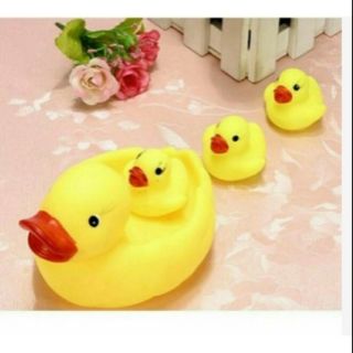 Sỉ combo 10 đàn vịt thả bồn tắm bóp kêu chit chít