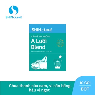 Shin cà phê - a lưới blend cà phê túi nhúng đặc sản hộp 10 gói
