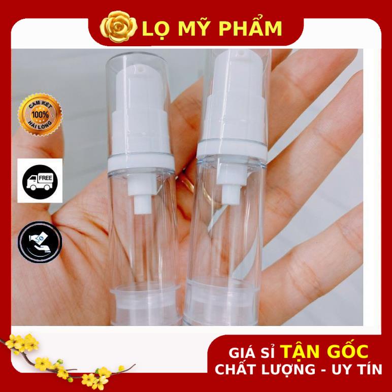 Chai Chiết Mĩ Phẩm ❤ GIÁ TỐT NHẤT ❤ Chai nhựa xịt giọt hút chân không 5ml,10ml,15ml chiết mỹ phẩm ., bộ chiết mỹ phẩm