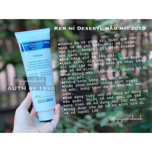 Kem nẻ Dexeryl 250g