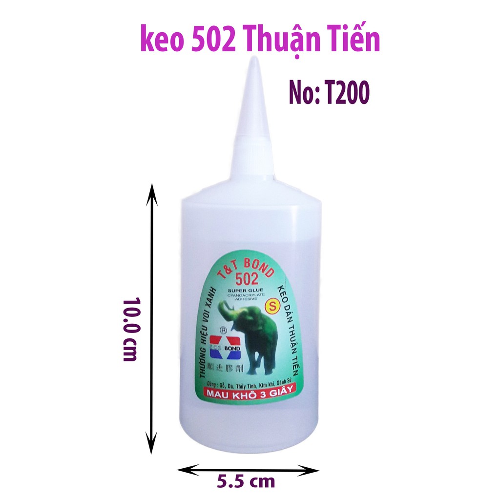 Keo 502 Siêu Dính Chắc 200gr