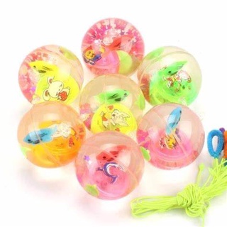 Đồ chơi Bóng Nảy Phát Sáng to Bóng cá nẩy phát sáng