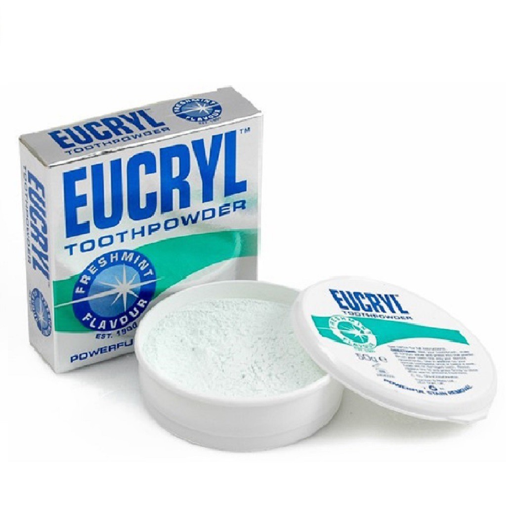 Bột Tẩy Trắng Răng Eucryl Powerful Stain Removal Toothpowder 50g | BigBuy360 - bigbuy360.vn