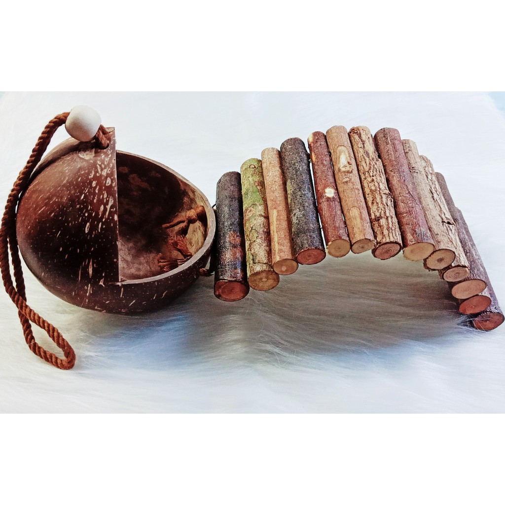 Nhà ngủ gáo dừa 3in1