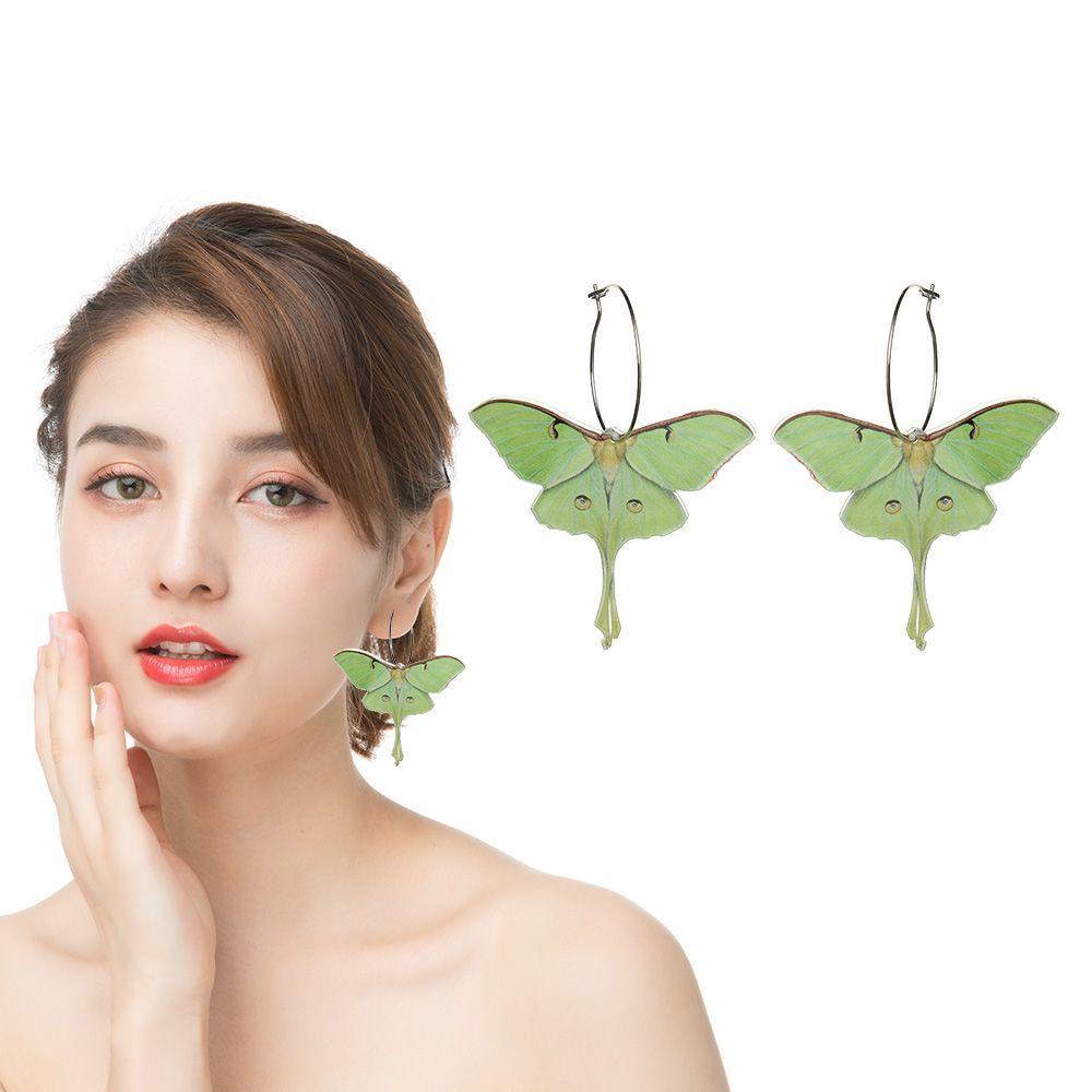 NEXTVN Vòng Đeo Tay Mặt Bướm Màu Xanh Lá Cây Vui Nhộn Phong Cách Vintage Cho Nữ