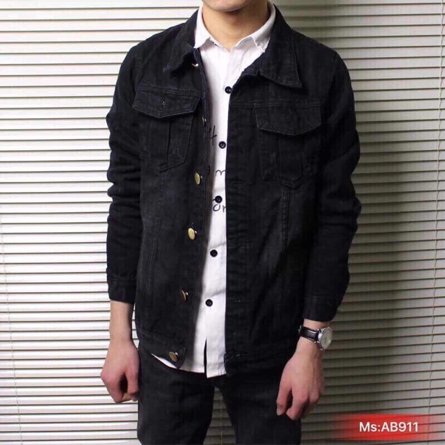 Áo khoác jeans thời trang nam