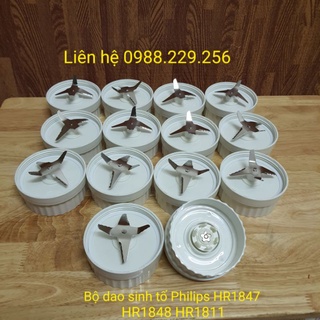 Bộ đế dao xay máy xay philips hr1847 hr1848 hr1811