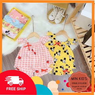 Combo bộ lanh lụa cánh tiên cho bé