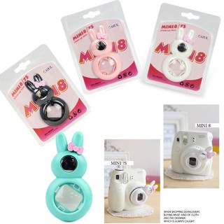 Ống kính phóng to chụp ảnh selfie tạo hình tai thỏ dễ thương cho Fujifilm Instax Mini 7s / 8