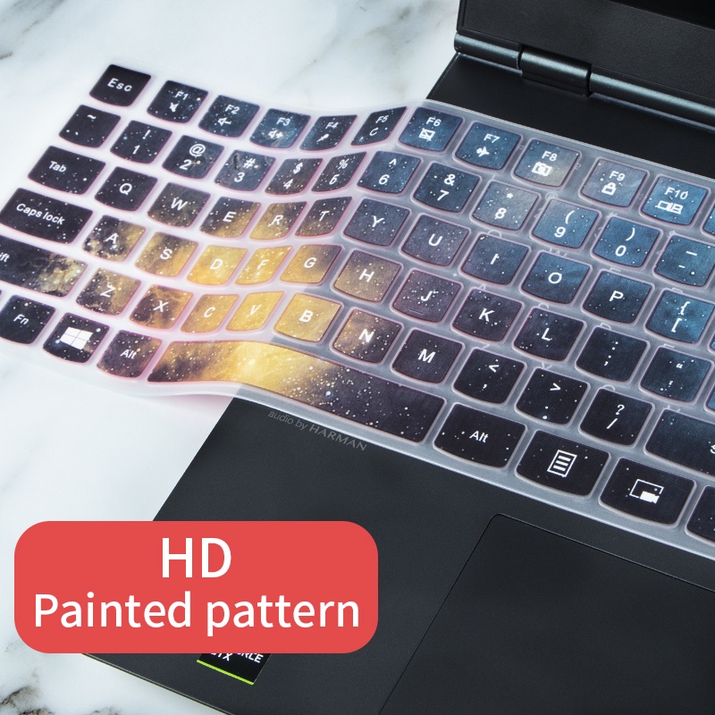 Ốp Bàn Phím Silicon Mềm Chống Nước In Hình 3D Cho Lenovo Legion 5 5P 15.6 inch 2020 Legion 5 pro 2021