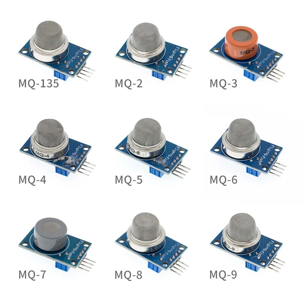 [COD] MQ-135 Gas Sensor Module MQ-8 DIY Kit Detection Smoke MQ-9 Carbon Monoxide MQ-5 MQ-6 MQ-3 for Arduino Starter Methane liquefied