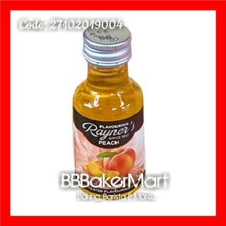 Hương mùi ĐÀO Peach hiệu RAYNER'S - Chai 28ml