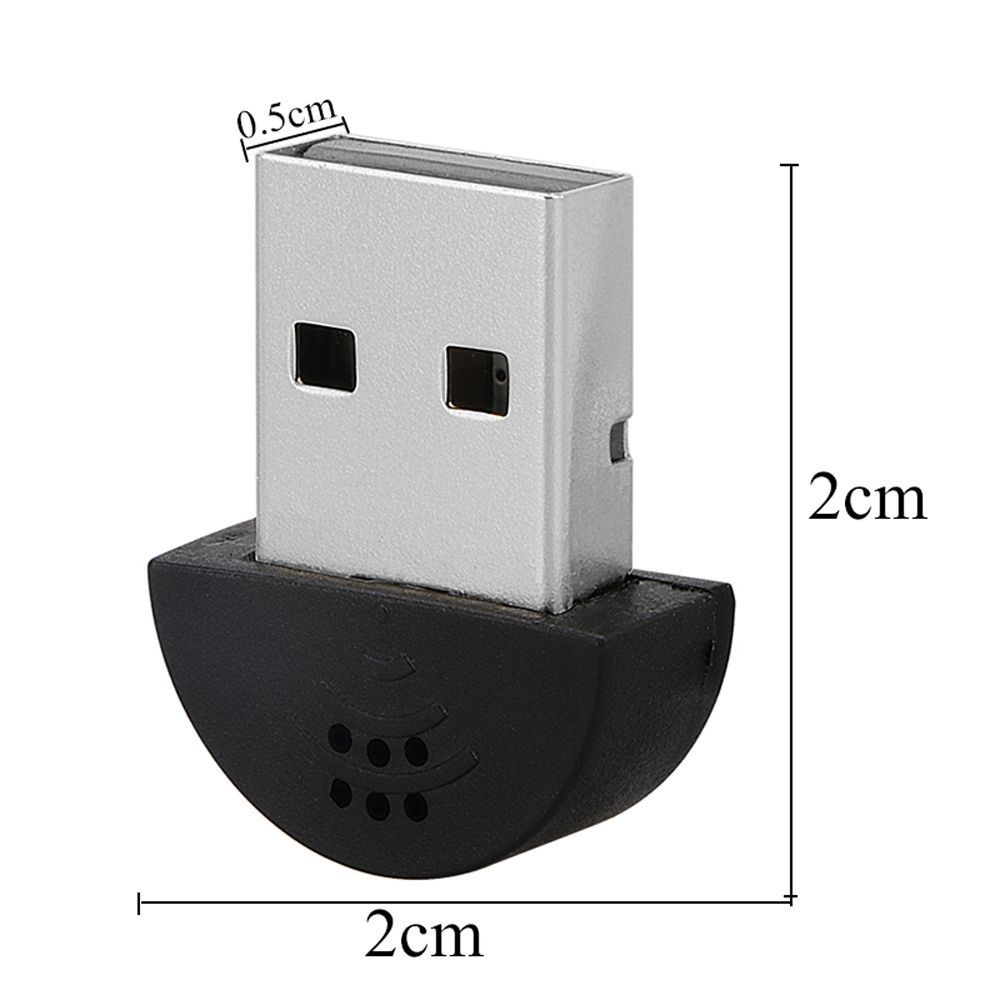 Micro nhỏ tiện dụng dùng trong dạy học ghi âm dành cho Laptop cổng USB 2.0