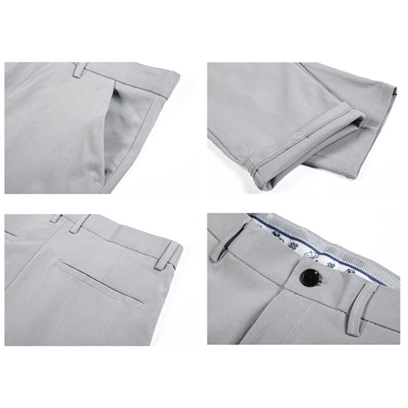 Quần Tây Nam Ống Đứng Phong Cách Phương Tây Thời Trang Mùa Hè Mới Cỡ 28-36