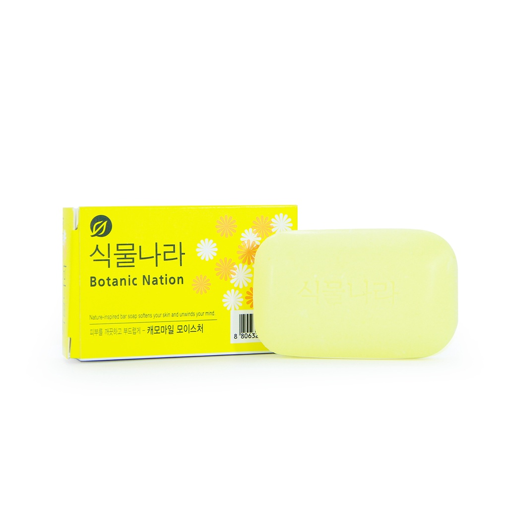 Xà Bông Lion Dưỡng Da Hữu Cơ Hàn Quốc Tẩy Da Chết Giúp Da Trắng Sáng 100g