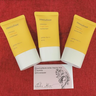 Kem Chống Nắng Innisfree Triple Care SPF 50 PA+++
