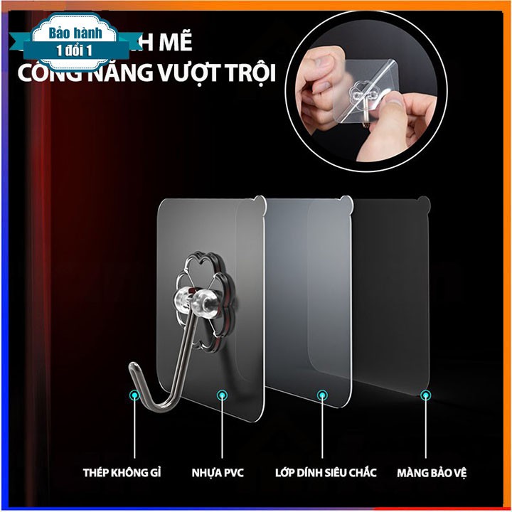 Miếng dán tường siêu dính treo đồ