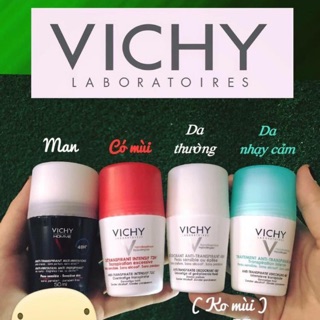 lăn nách vichy các loại ( lấy màu gì ghi ở lưu ý nha )