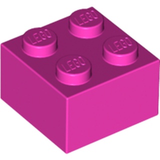 [1 Cái] LEGO Gạch 2x2 Hồng Đậm ID 4517992 3003