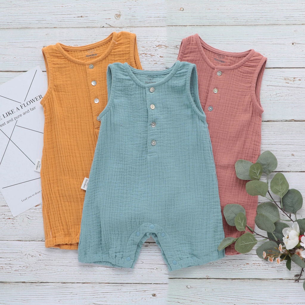 Bộ đồ liền thân cotton dành cho bé sơ sinh