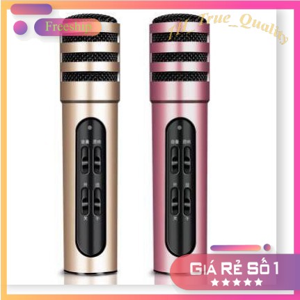 ⚡ Micro Thu Âm Không Cần Soundcard, Míc Hát Karaoke C7 Thu Âm - Bảo Hành Uy Tín 1 Đổi 1 👉HD Plaza