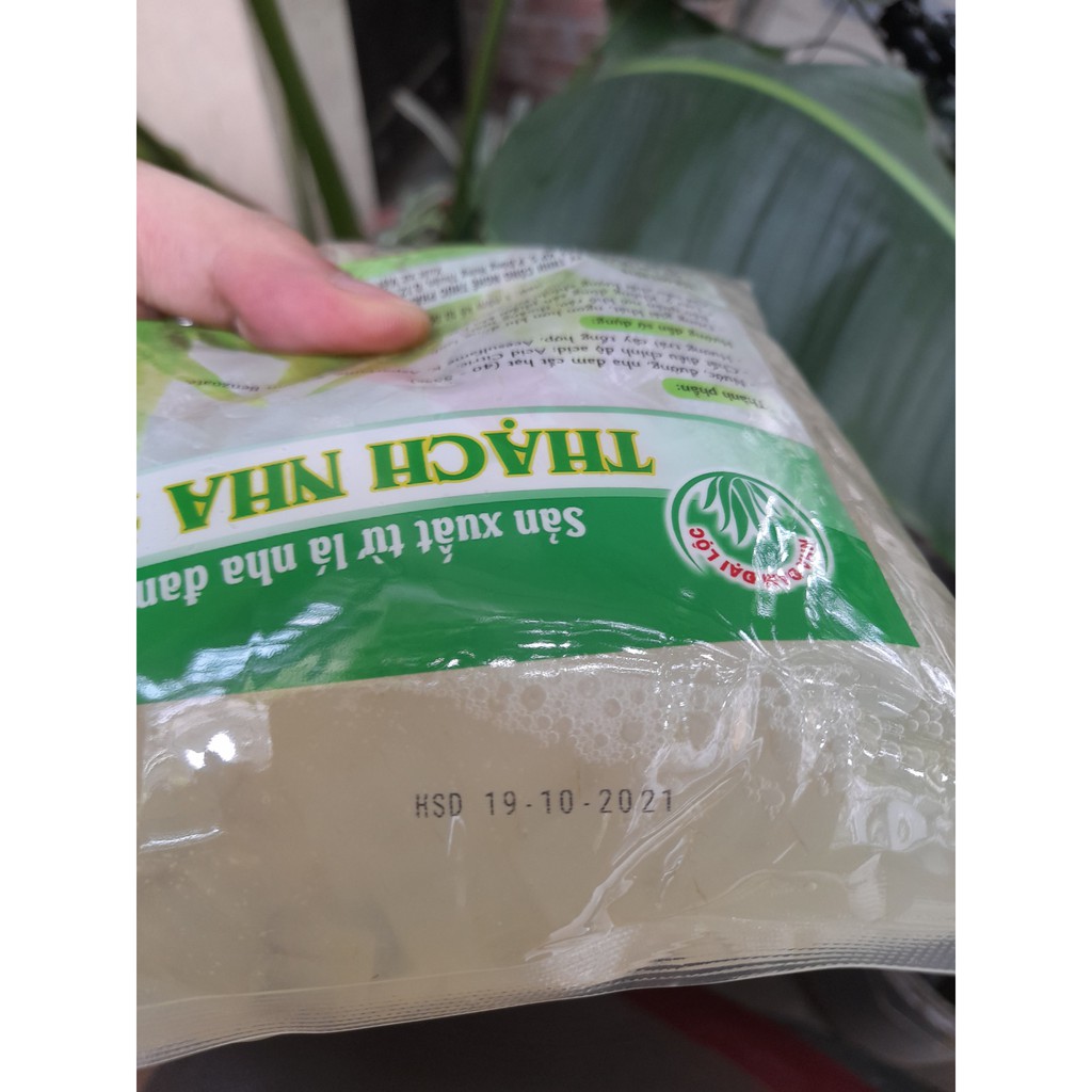 xả kho thanh lý - nha đam ăn liền hạt to Đại Lộc gói 1kg - dùng cho sữa chua và đồ uống - date 19/10/2021