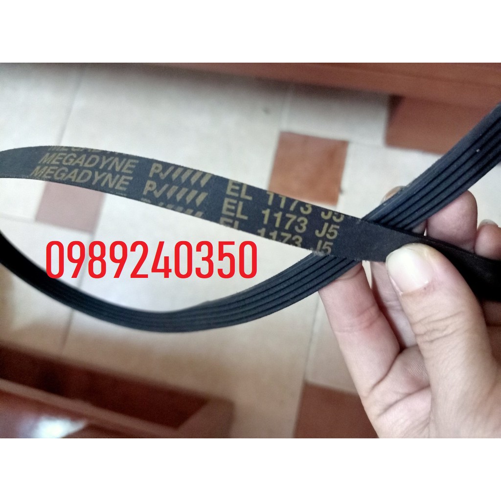 Dây curoa máy giặt cửa ngang 1173 J5 chính hãng
