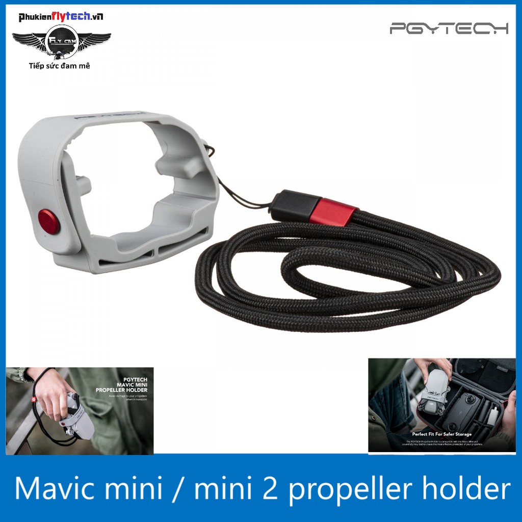 Bộ nẹp cánh Mavic Mini – PGYtech - Chính hãng - Cao cấp - Dẻo dai - Bền bỉ