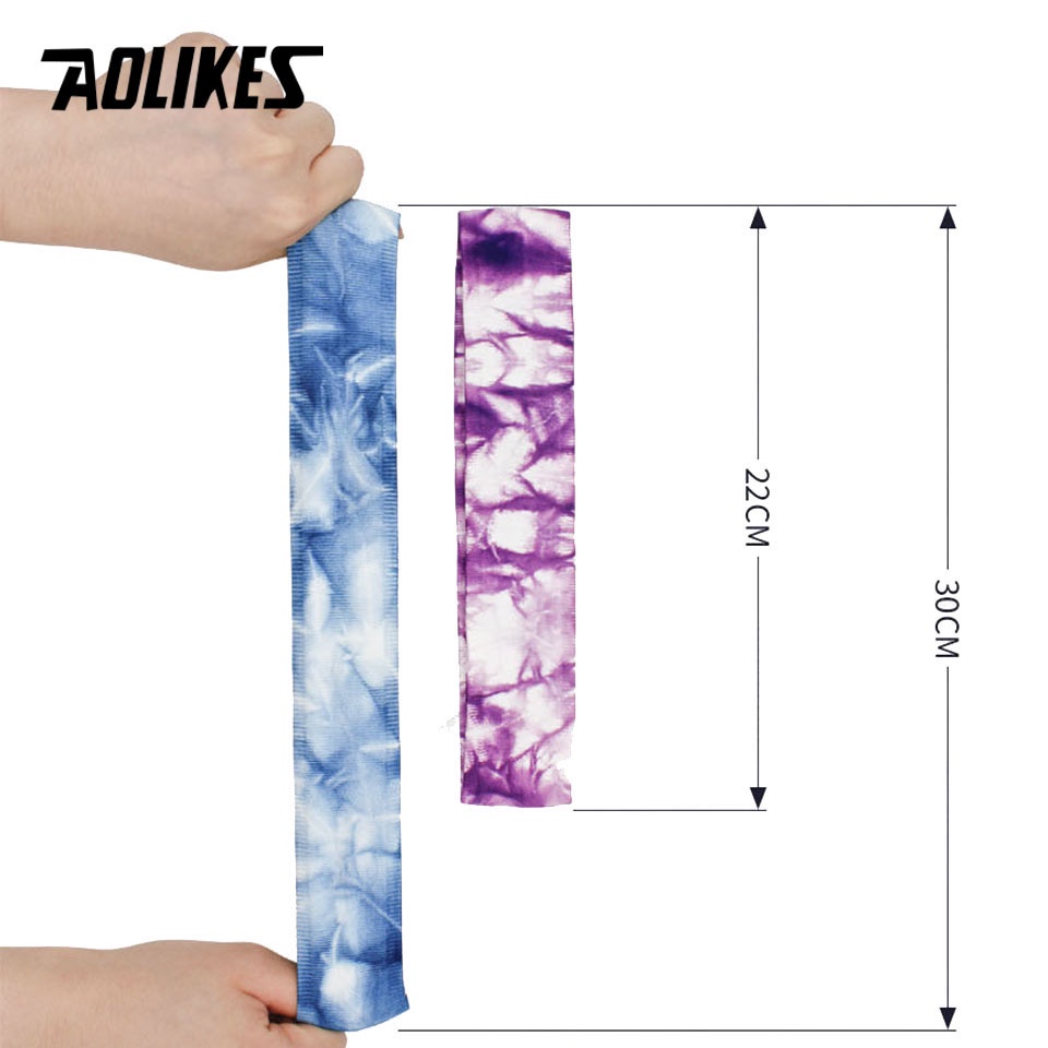 Aolikes 1 Băng Đô Thể Thao Thấm Hút Mồ Hôi Bằng Silicon Chống Trượt