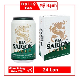 Bia Saigon Lager thùng 24lon/330ml