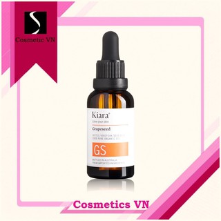 Dầu Dưỡng Da Mờ Thâm Sáng Mịn Kiara Grapeseed Oil 30ml