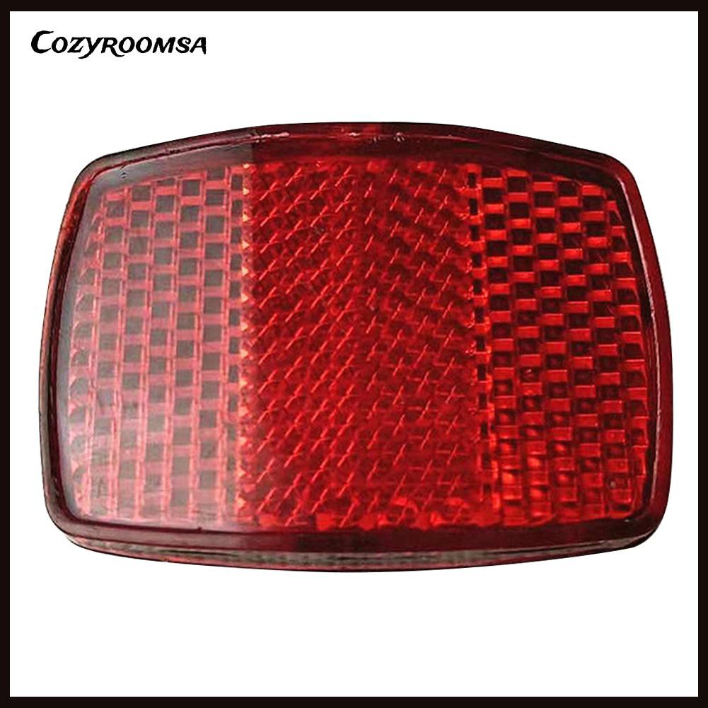 Tấm đèn phản quang báo hiệu gắn phía trước tay lái an toàn cho xe đạp leo núi