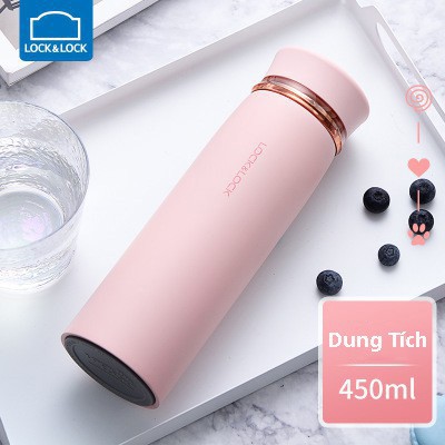 Bình Giữ Nhiệt Lock&amp;Lock Feather Light Ring Tumbler (450ml) Quà Tặng Từ Ensure Gold - Có ẢNh Thật