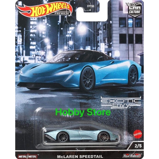 Hobby Store xe mô hình Hot Wheels Premium Exotic Envy 2 Set Lẻ