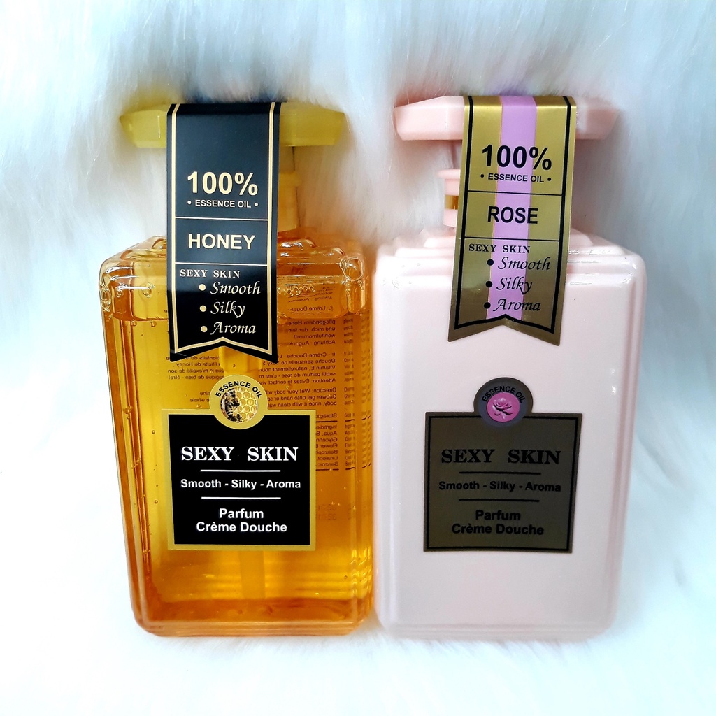 Sữa Tắm Hương Nước Hoa Sexy Skin 600ml Hàng Pháp
