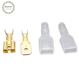 200pcs/50pairs crimp terminals sleeve connector for 22-16 awg 2.8mm
