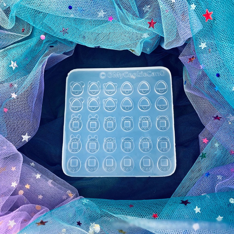 Khuôn Silicon Trong Suốt Gồm 30 Ngăn Dùng Để Làm Máy Chơi Game