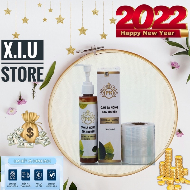 Cao lá nóng gia truyền   giảm cân tan mỡ bụng nhanh mờ rạn  an toàn hiệu quả cho mẹ sau sinh  xiustore