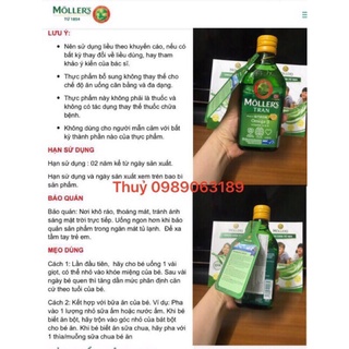 DẦU GAN CÁ TUYẾT MOLLER'S