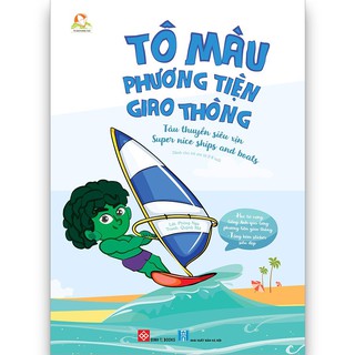 Tô Màu Phương Tiện Giao Thông - Tàu Thuyền Siêu Xịn