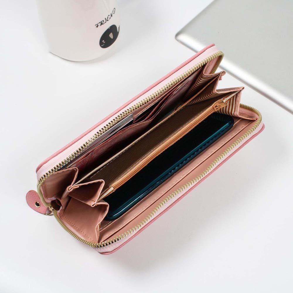 Ví Da PU Đựng Tiền / Thẻ Xe Bus Thời Trang Cho Nữ