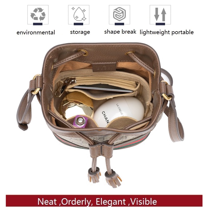 Evertoner Túi Vải Nỉ Đựng Đồ Trang Điểm / Mỹ Phẩm / Vệ Sinh Cá Nhân Tiện Dụng Khi Đi Du Lịch