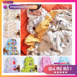 Mền đũi cotton hè thu/ Chăn mùa hè cho bé 1-5 tuổi (được lựa mẫu)