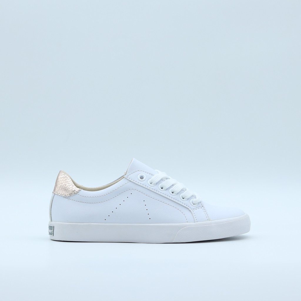 Giày thể thao nữ sneaker màu trắng đẹp dáng giày bata cổ thấp đế bằng chính hãng bAimée &amp; bAmor - MS0963