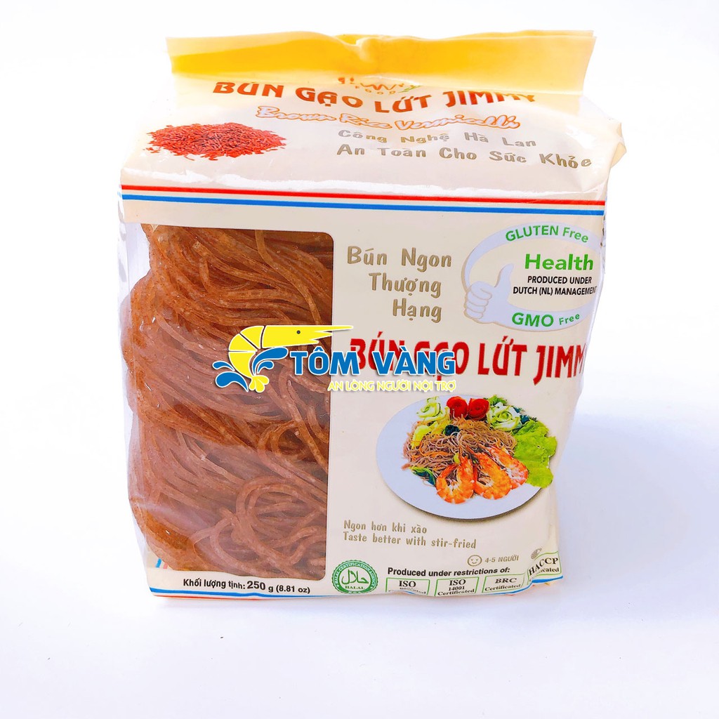 Bún gạo Jimmy/250gr , Bún gạo lứt Jimmy/250gr - Tôm Vàng | BigBuy360 - bigbuy360.vn