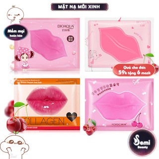 Mặt nạ dưỡng môi collagen nội địa trung Bioaqua Images Beotua Rorec dưỡng ẩm giảm thâm môi, mềm môi