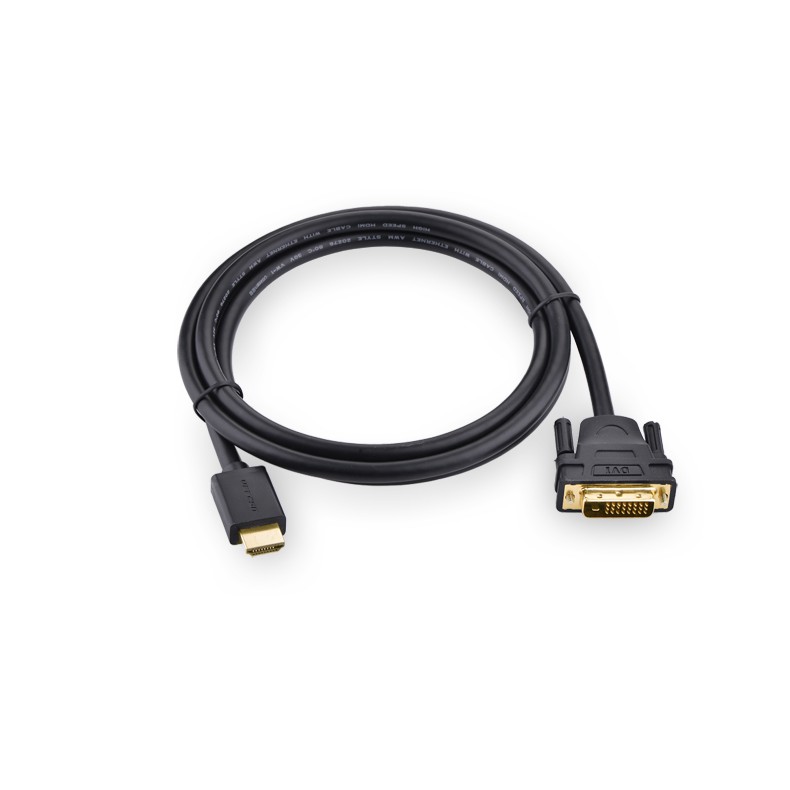 Cáp chuyển đổi HDMI to DVI Ugreen 11150 dài 1.5 mét (cao cấp)