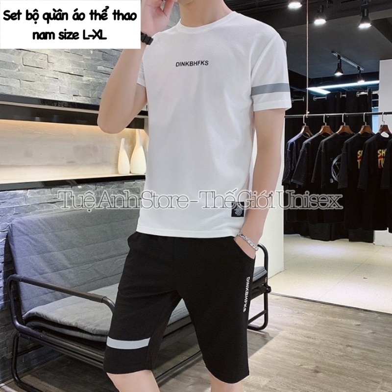 Set Bộ Quần Áo Thể Thao Nam Thun Lưới Mè trẻ trung năng động - Ảnh Chụp Thật TUEANHSTORE - Thế Giới Unisex