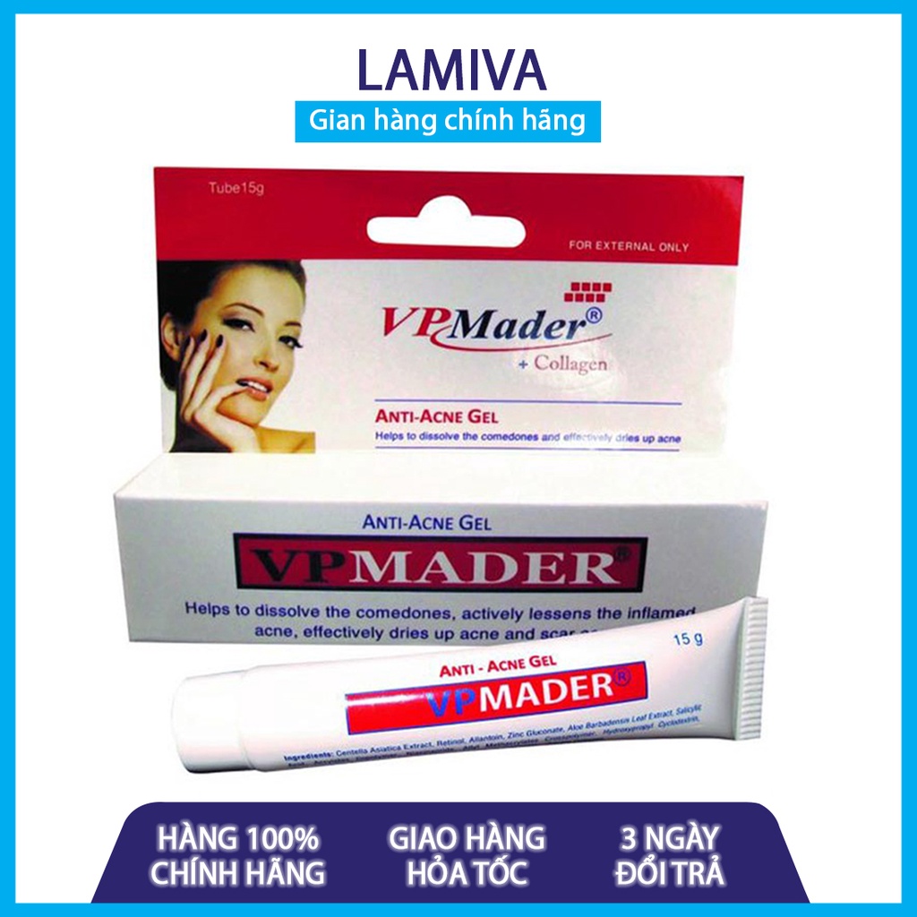 Kem bôi mụn đẹp da VP MADER collagen_MINH QUÂN 0903051708